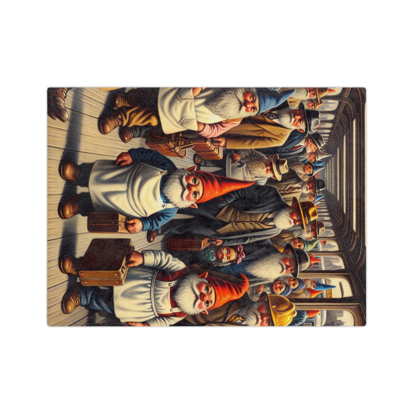 The Gnome-mute Home Velveteen Microfiber Blanket