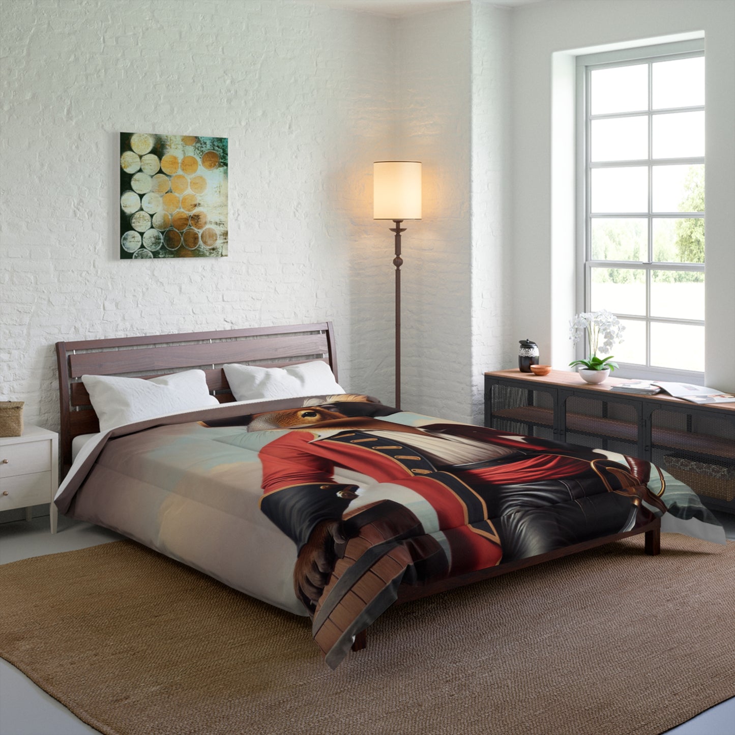 Captain Capybara Comforter