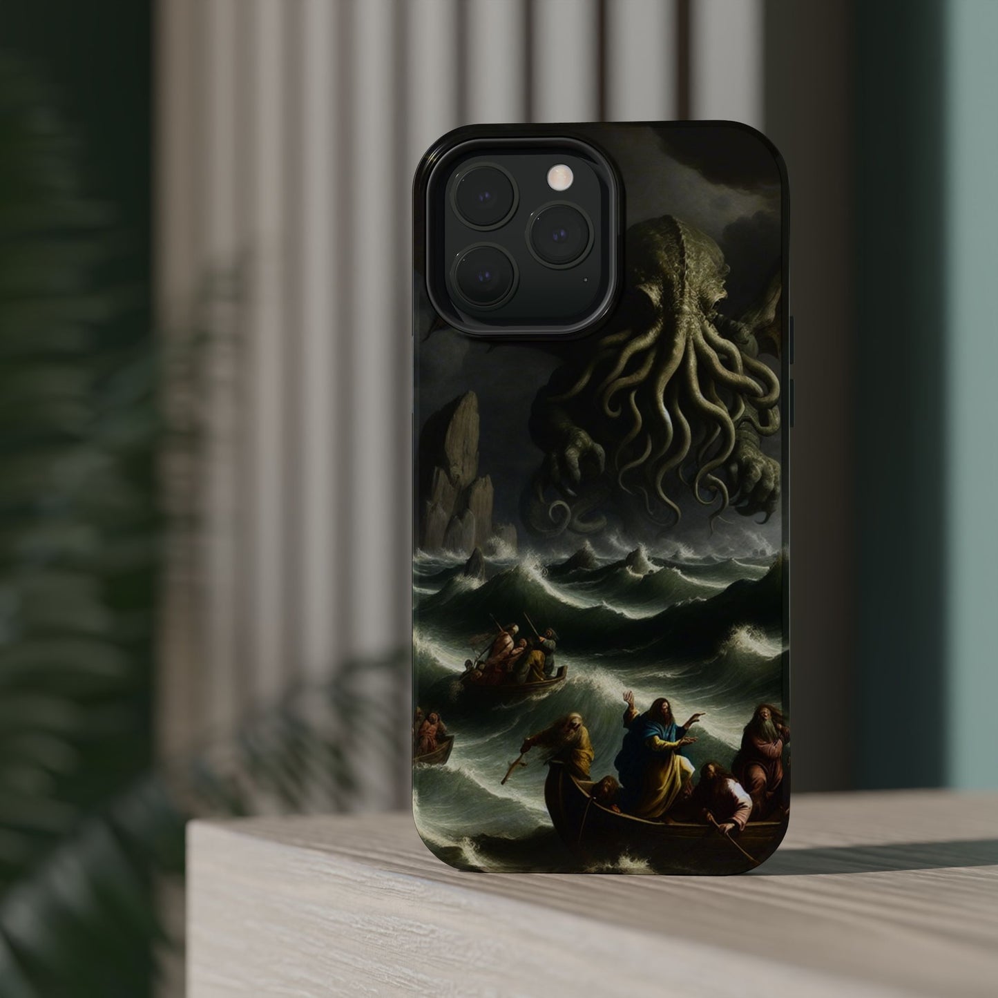 Cthulhu in the Storm Magnetic iPhone Case