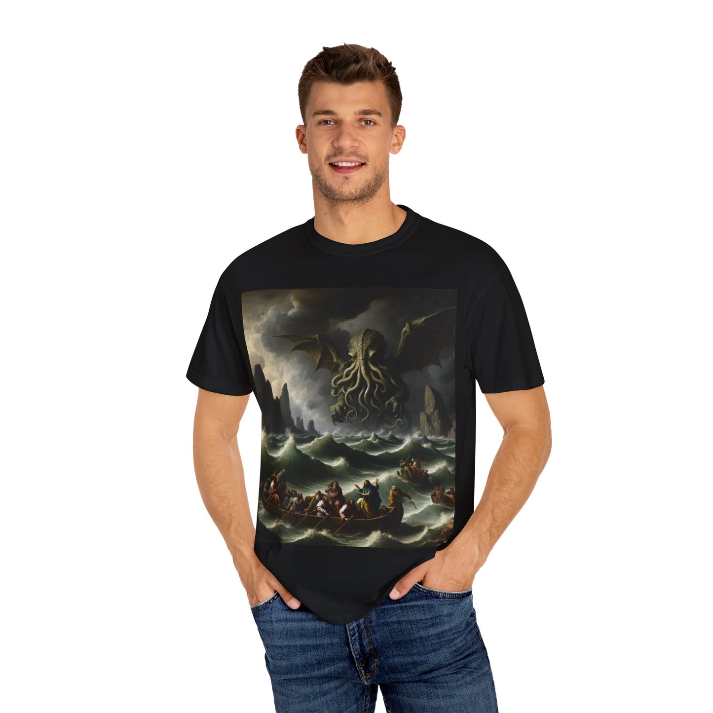 Cthulhu in the Storm T-Shirt
