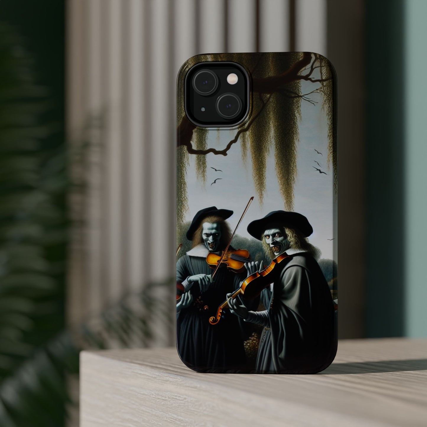 Vermeer's Vampire Violinists Magnetic iPhone Case