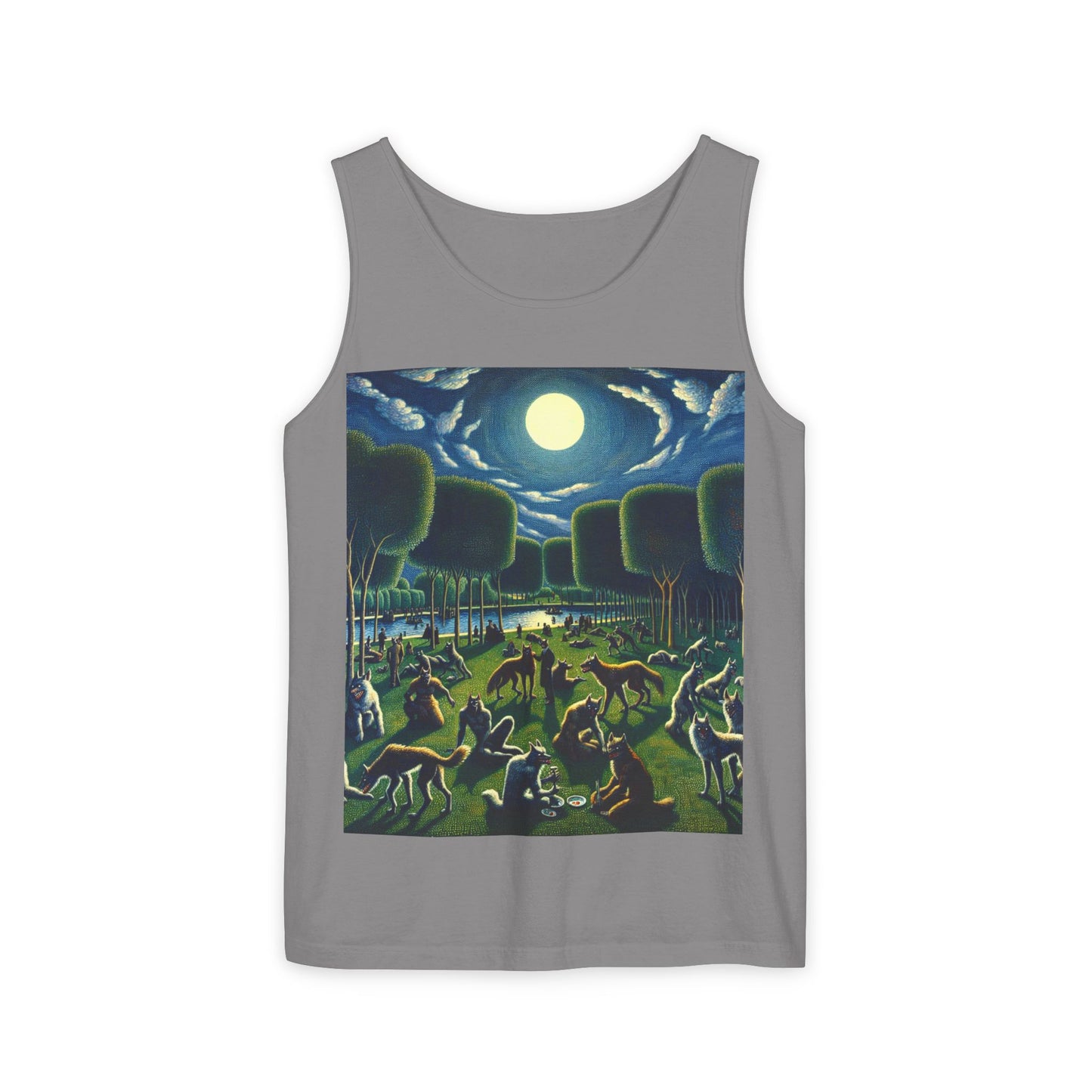 Werewolves at the Waterfront Unisex Tank Top