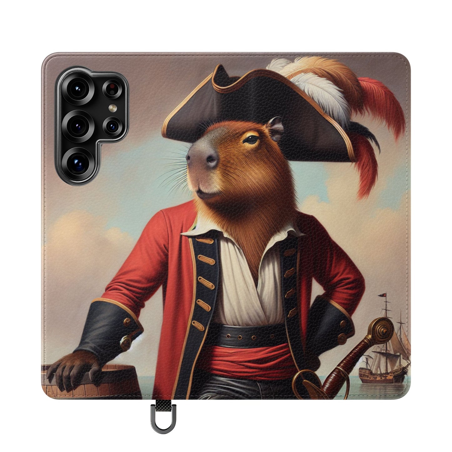 Captain Capybara Flip Case - iPhone/Galaxy