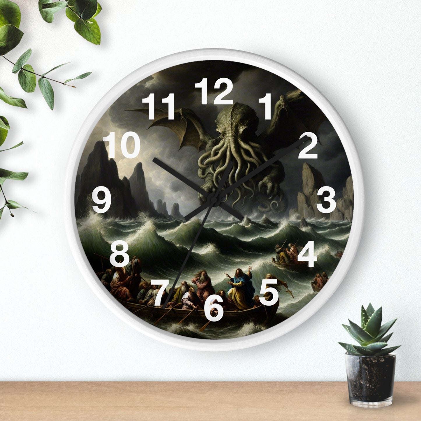 Cthulhu in the Storm Wall Clock