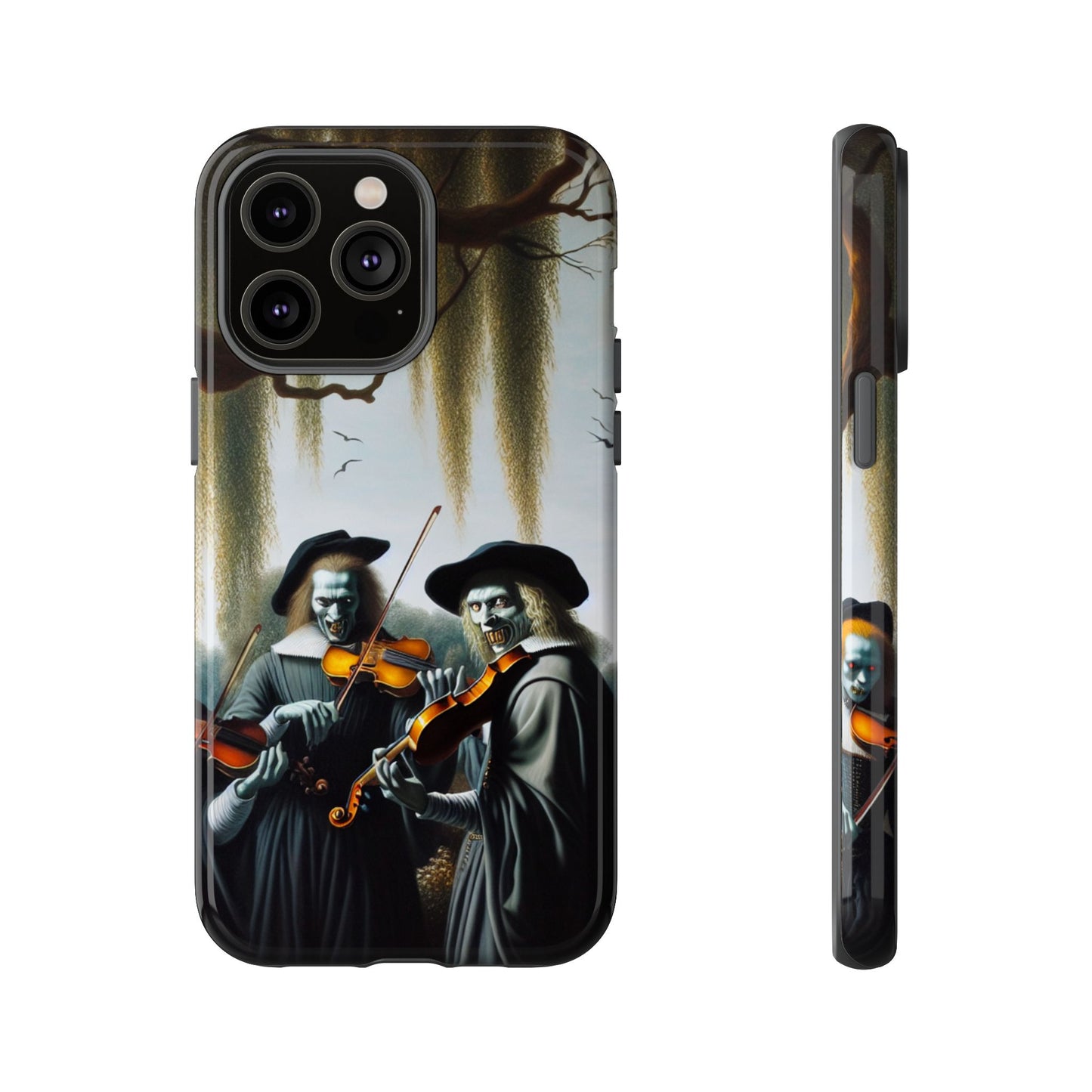 Vermeer's Vampire Violinists Phone Case - IPHONE