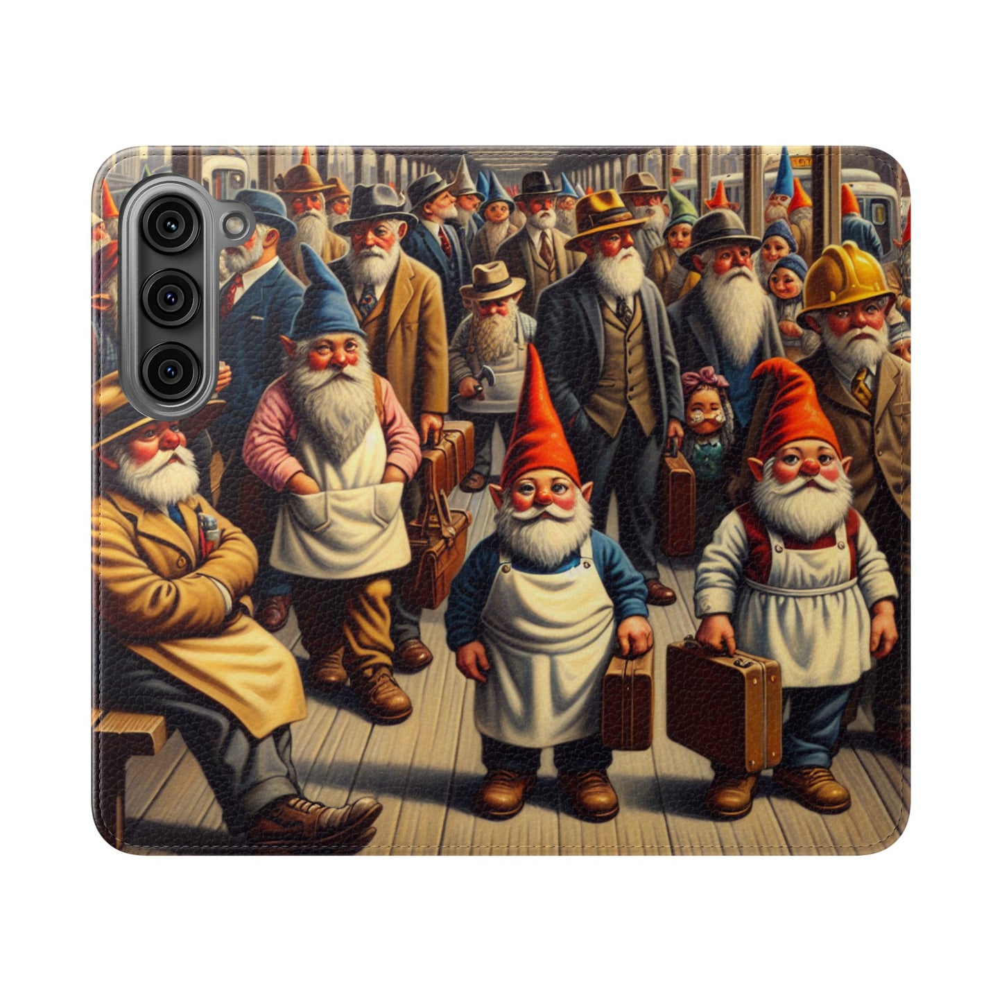 The Gnome-mute Home Flip Case - iPhone/Galaxy