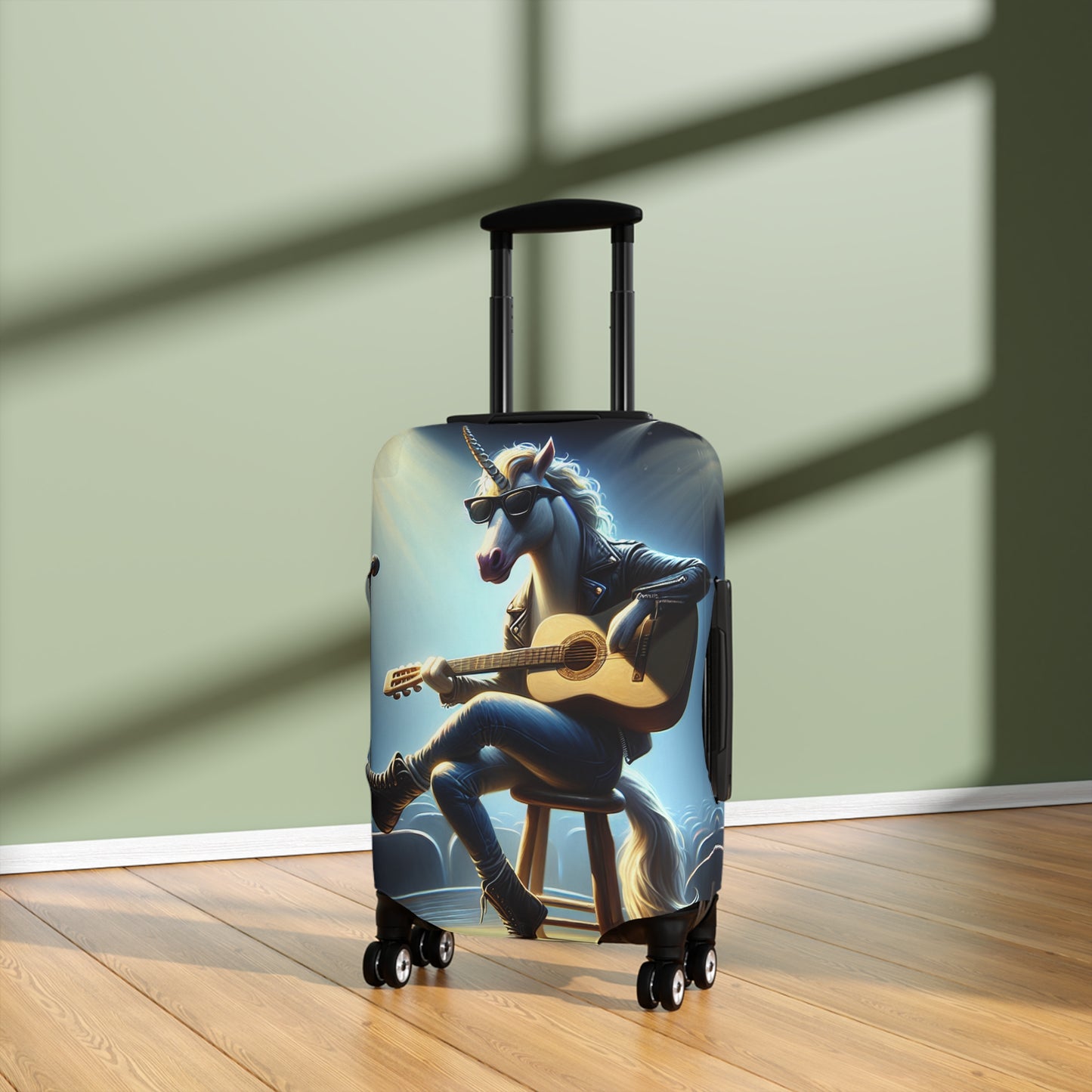 Unicorn Unplugged Luggage Cover
