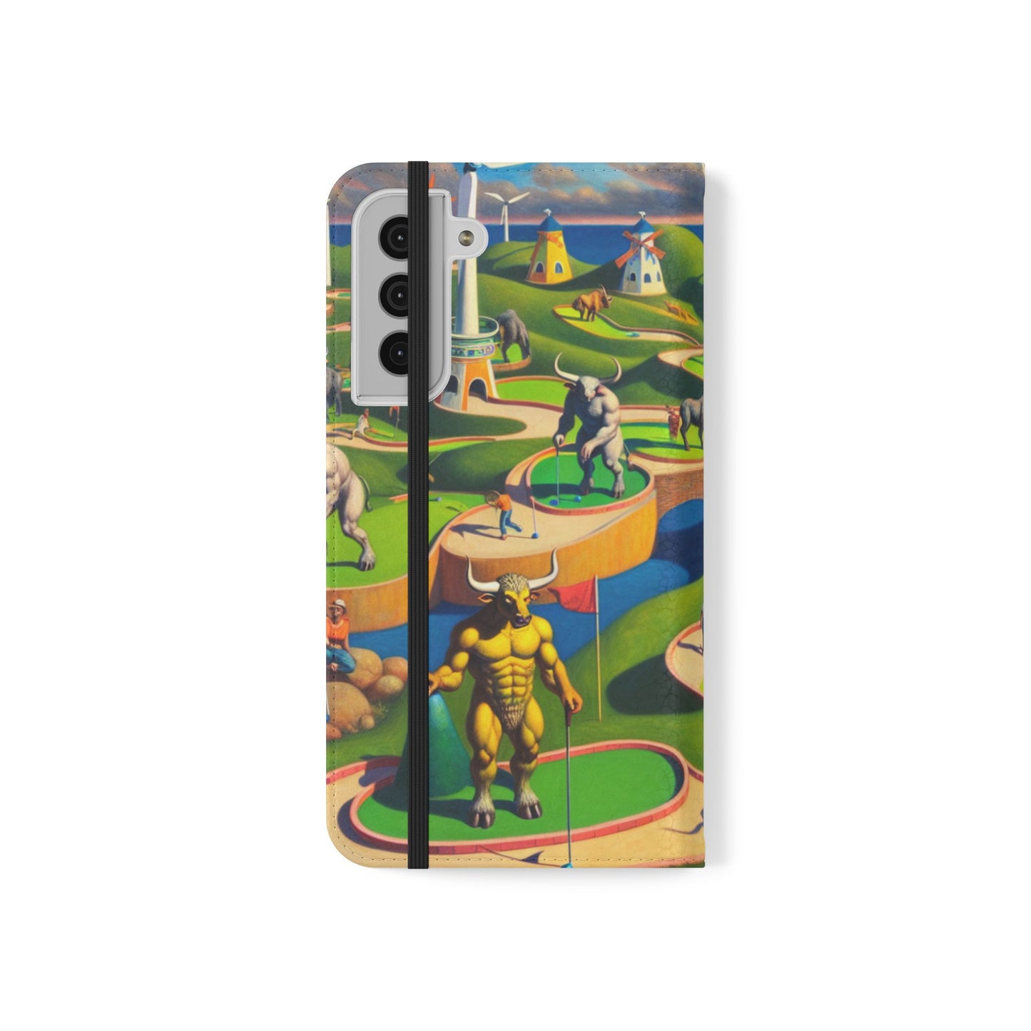 Mini-taur Golf Flip Case - iPhone/Galaxy