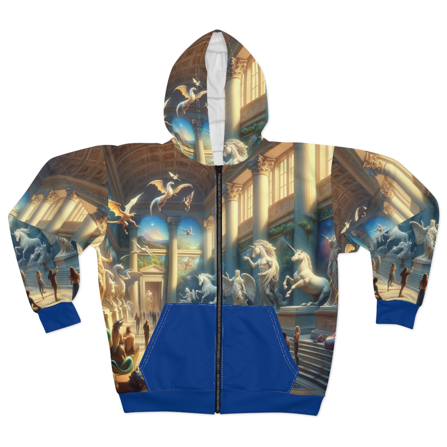 Atlantis Atrium All Over Print Zip Hoodie