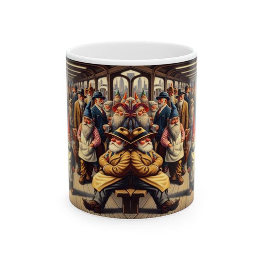 The Gnome-mute Home Ceramic Mug