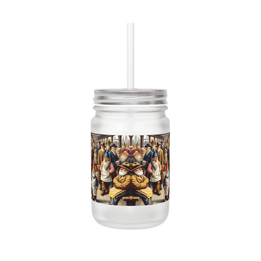 The Gnome-mute Home Mason Jar Tumbler