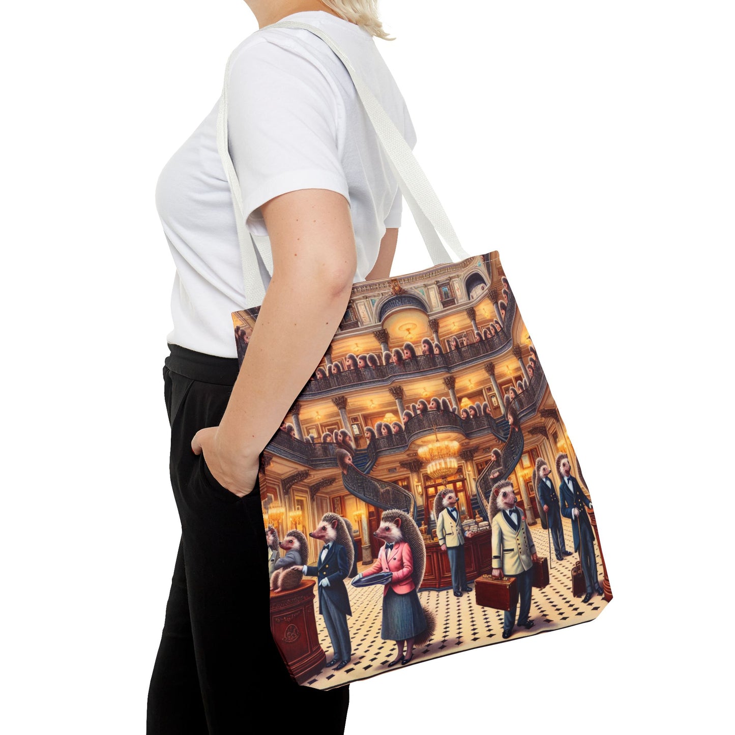 Hedgehog Hotel Tote Bag