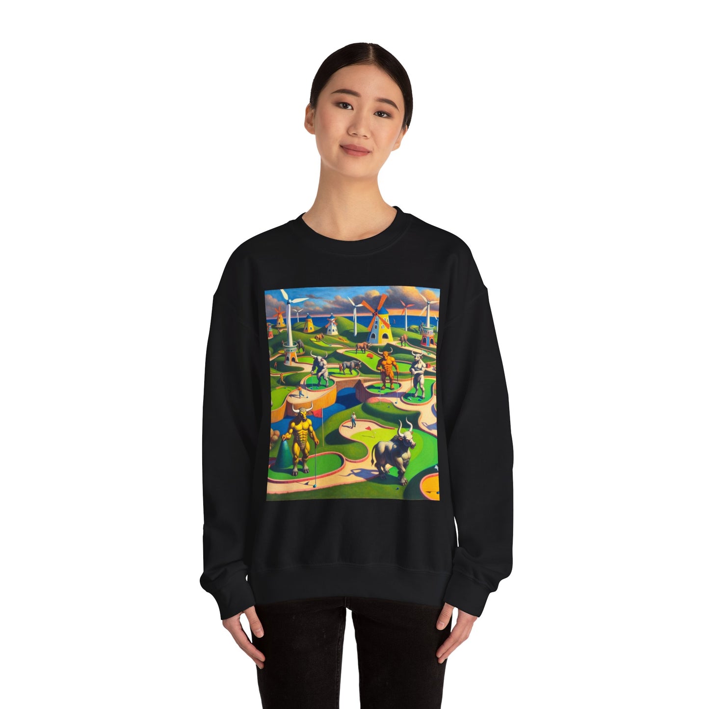 Mini-taur Golf Crewneck Sweatshirt