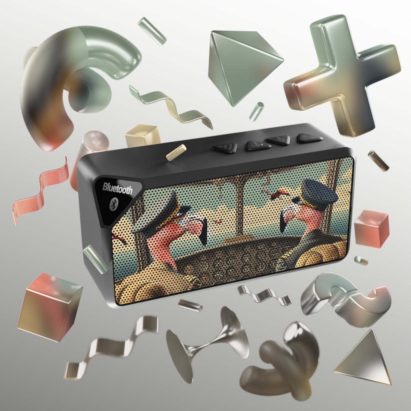 Flamingo Flight Deck Bluetooth Speaker