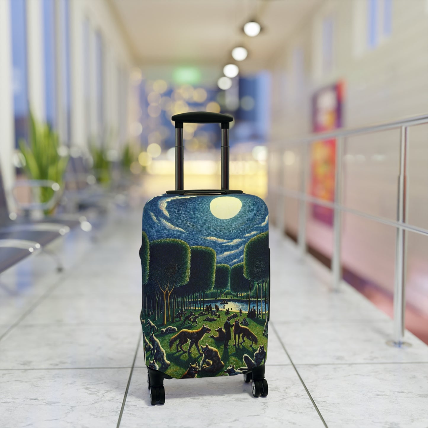 Werewolves at the Waterfront Luggage Cover