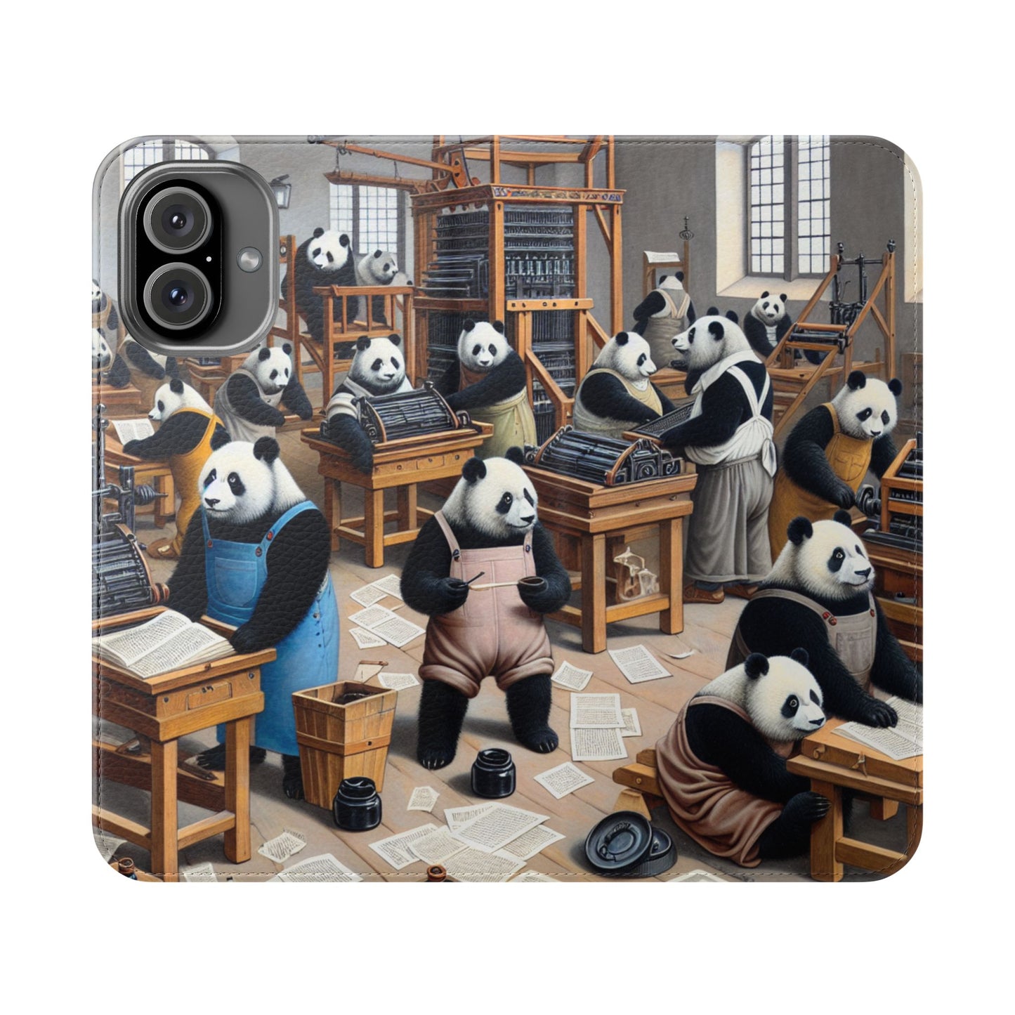 Printing Pandamonium Flip Case - iPhone/Galaxy