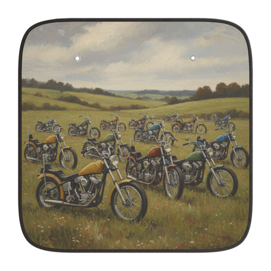 Wild Motorcycles Car Sun Shade
