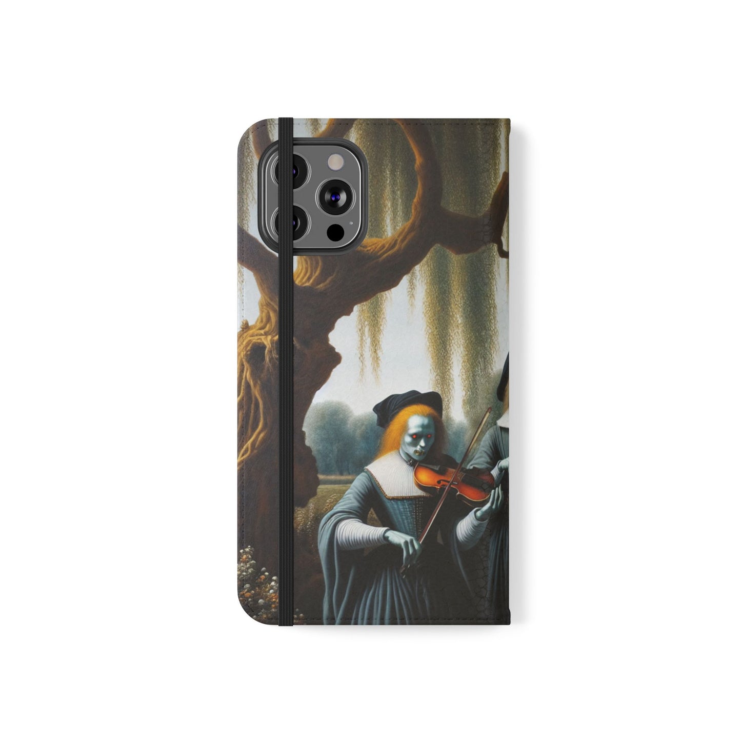 Vermeer's Vampire Violinists Flip Cases for iPhones