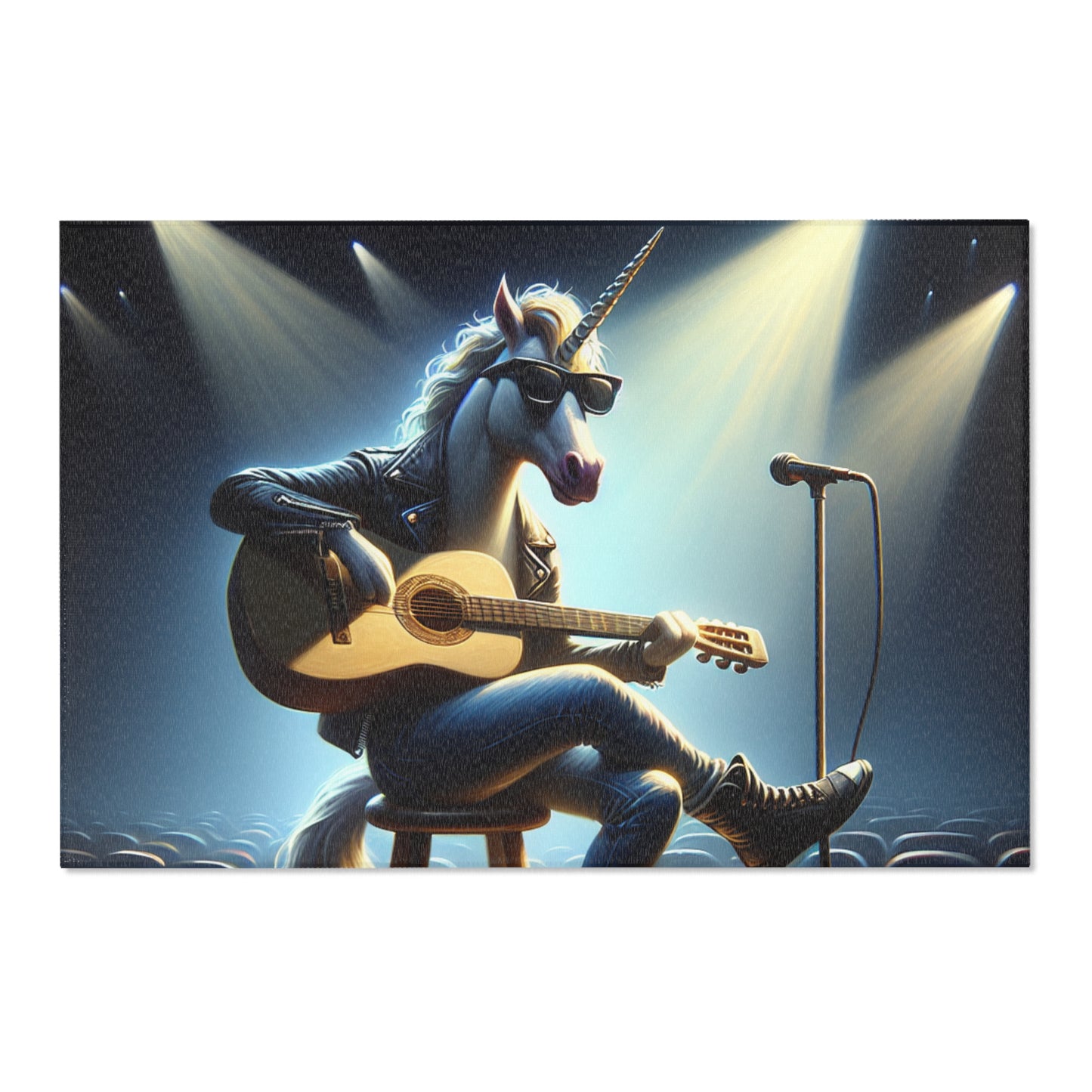 Unicorn Unplugged Area Rug - HORIZONTAL