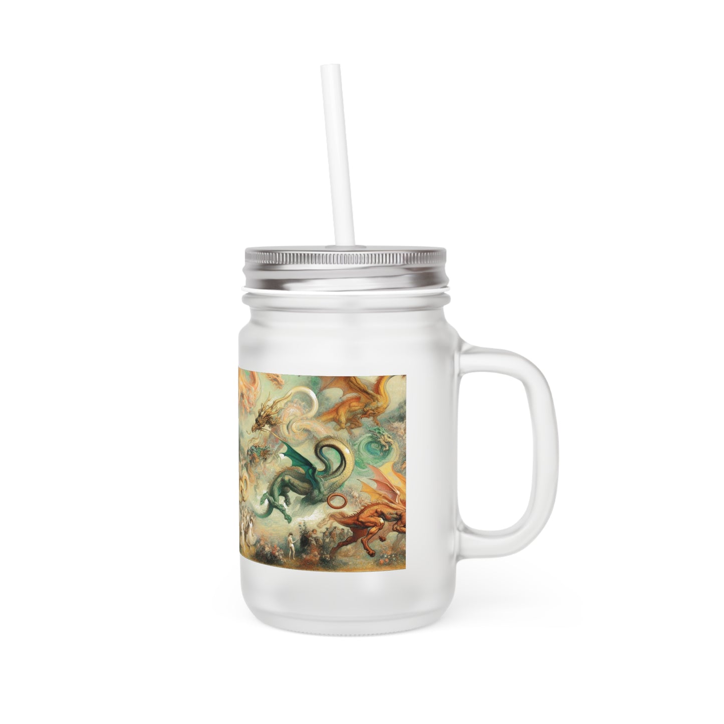 Degas Dreams of Dragons Mason Jar Tumbler