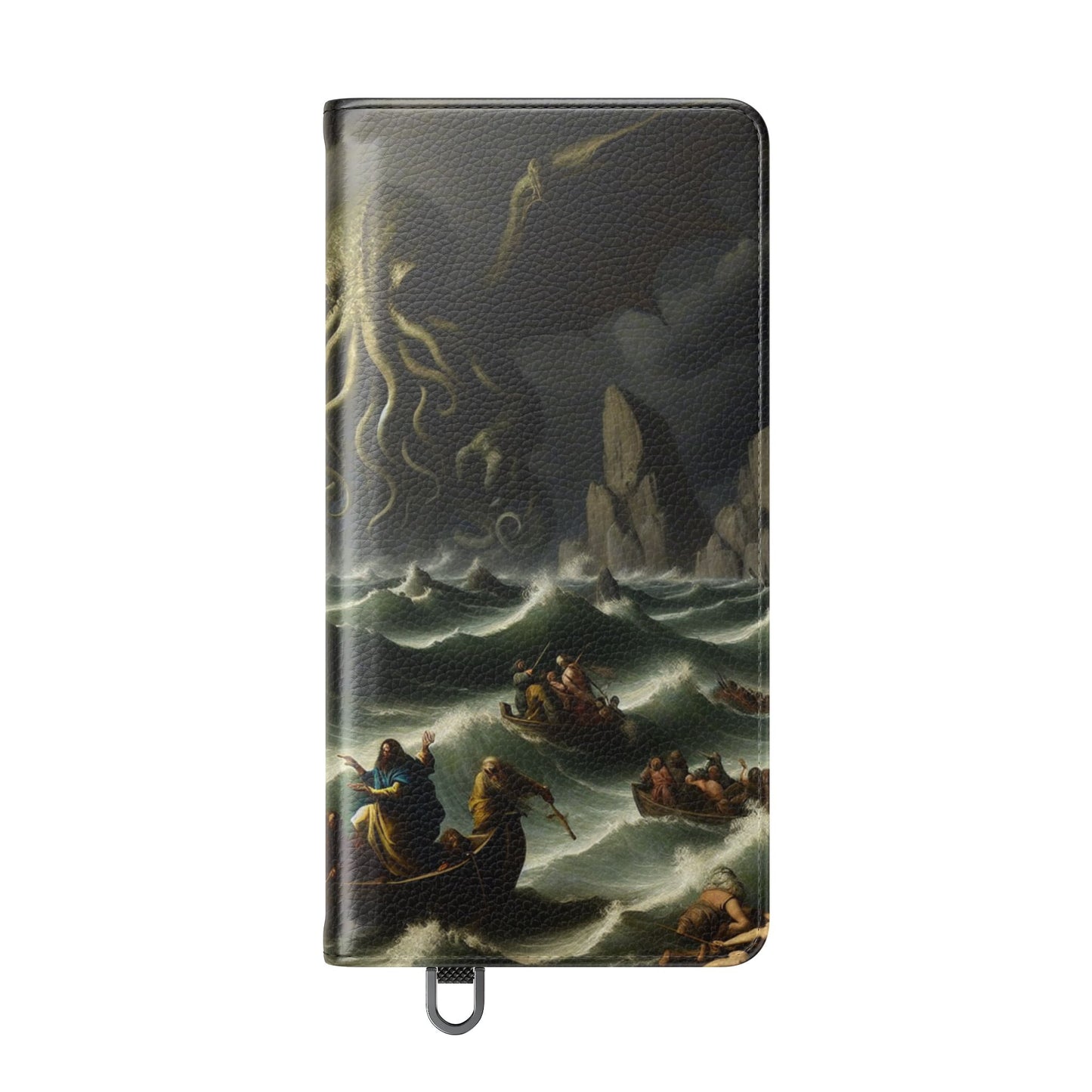 Cthulhu in the Storm Flip Cases for iPhones