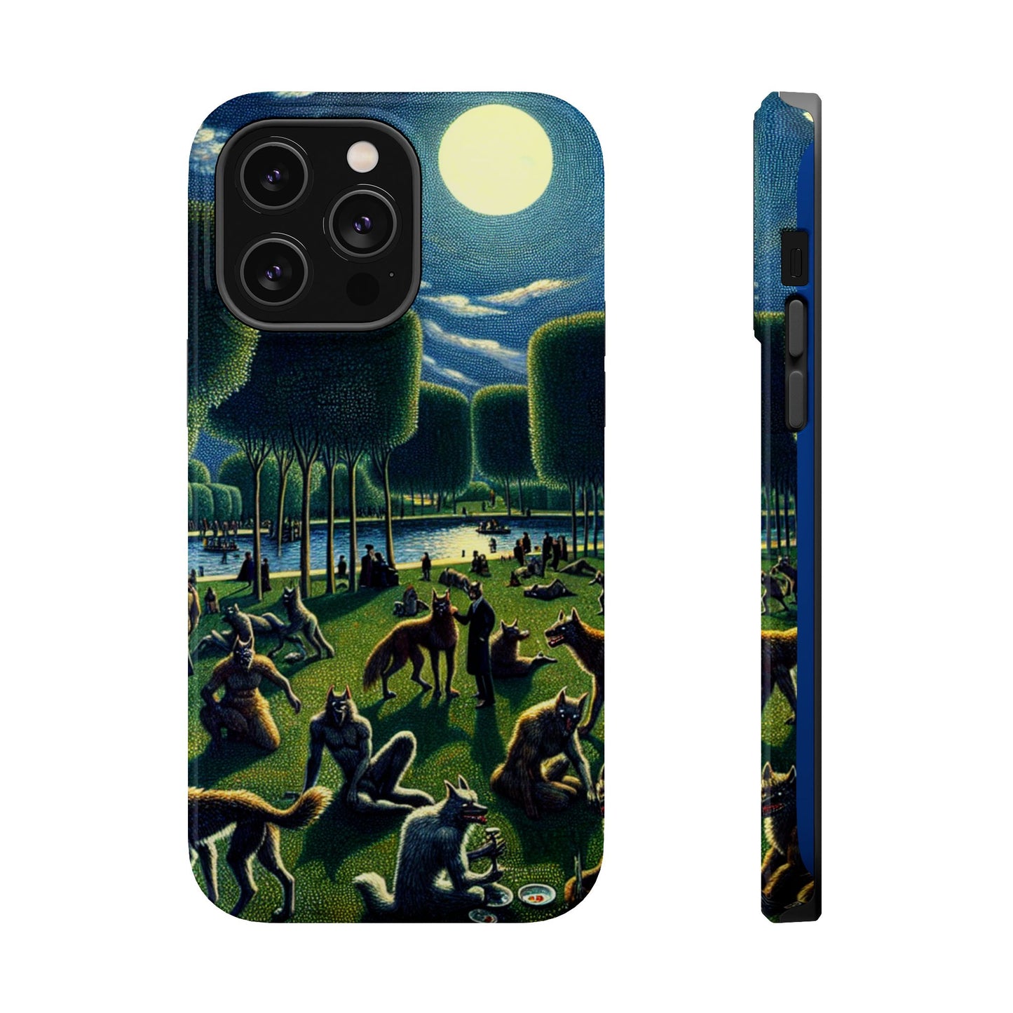 Werewolves at the Waterfront Magnetic iPhone Case