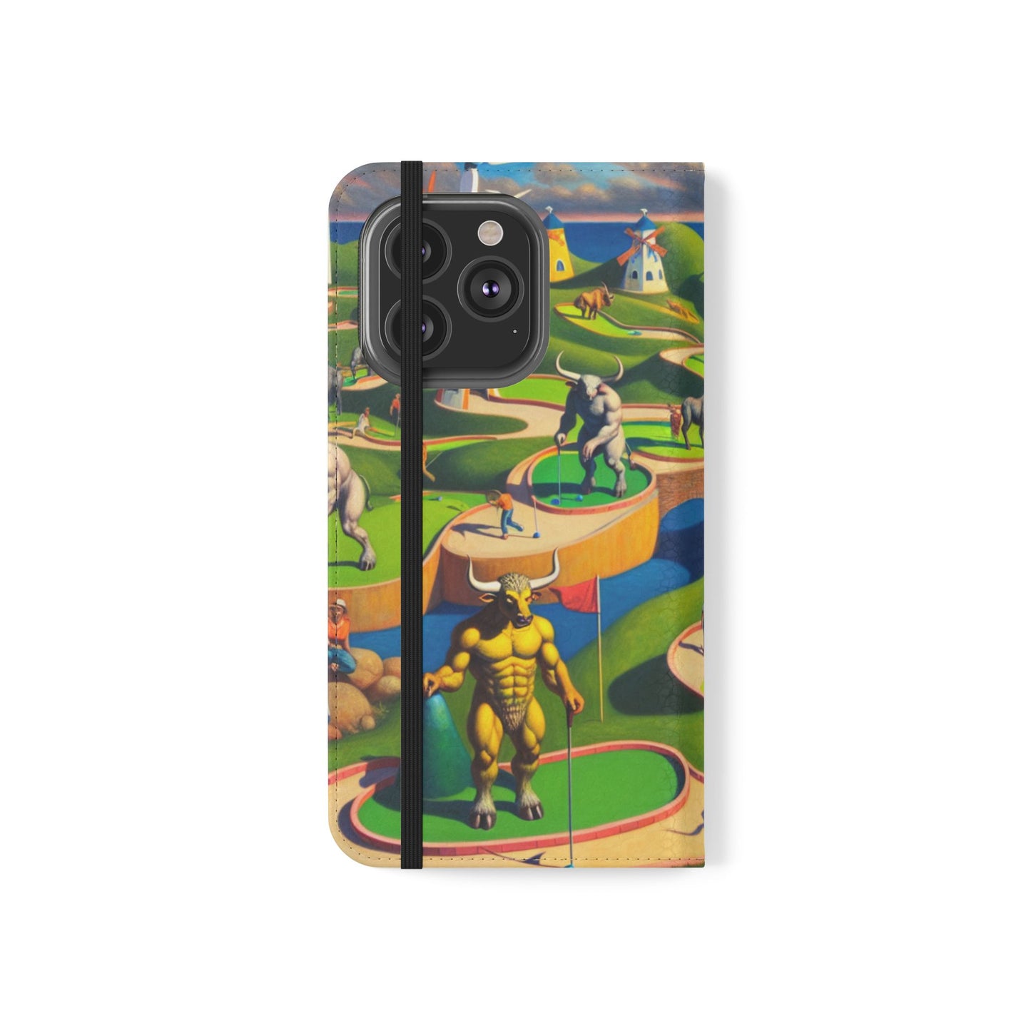 Mini-taur Golf Flip Case - iPhone/Galaxy