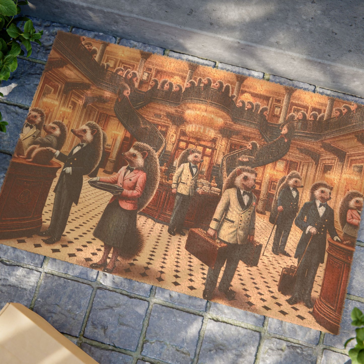 Hedgehog Hotel Doormat