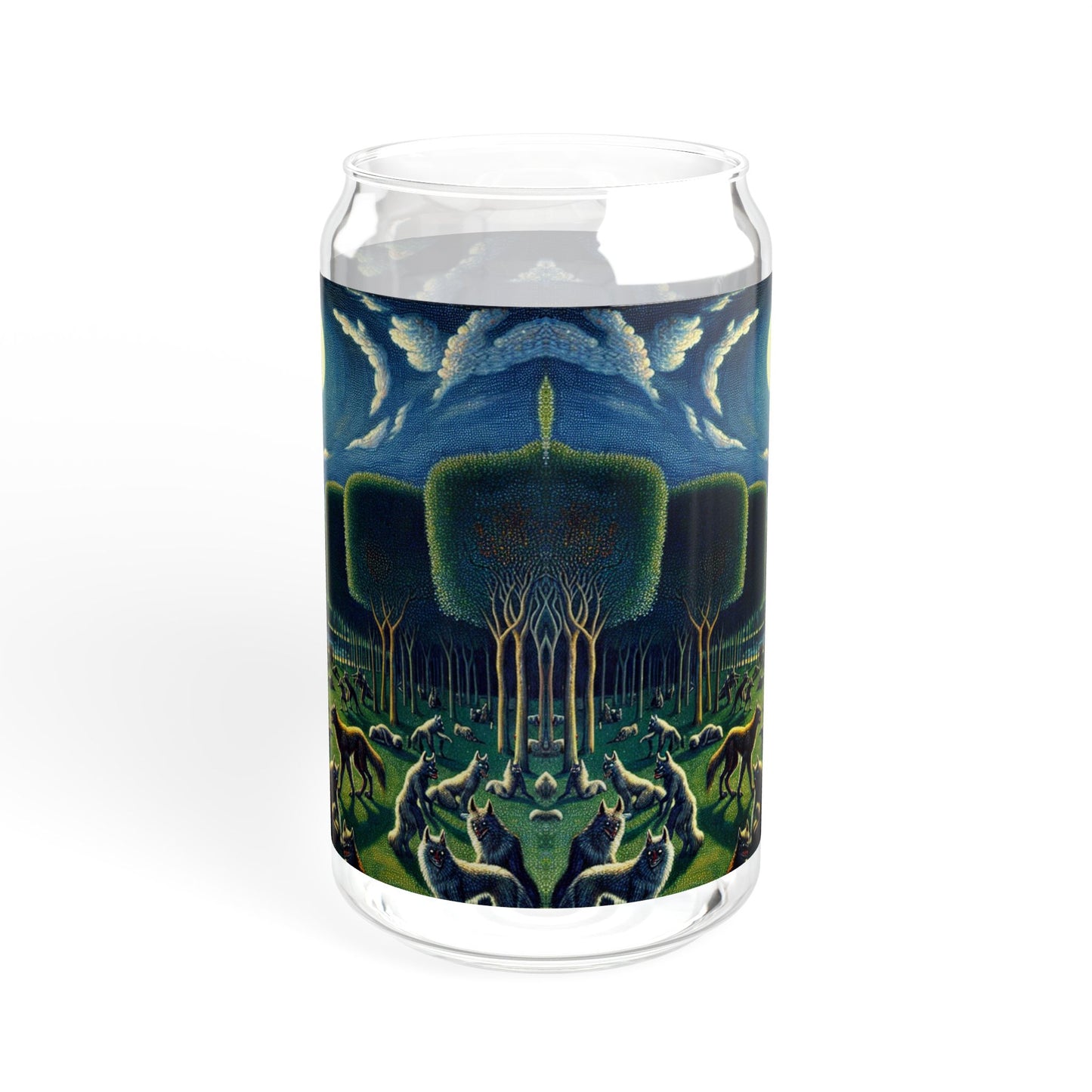 Werewolves at the Waterfront Sipper Glass