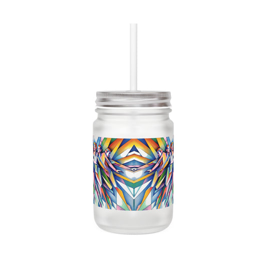 Picasso's Pixies Mason Jar Tumbler
