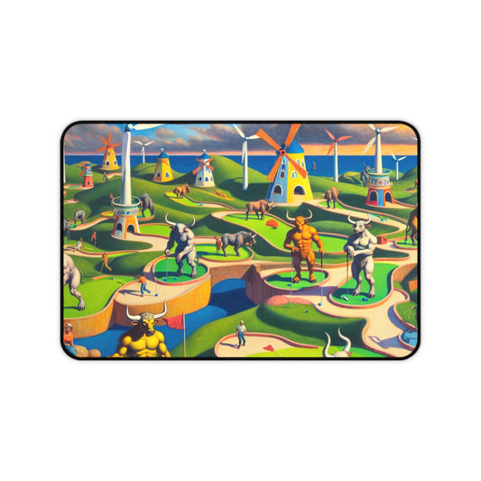 Mini-taur Golf Desk Mat