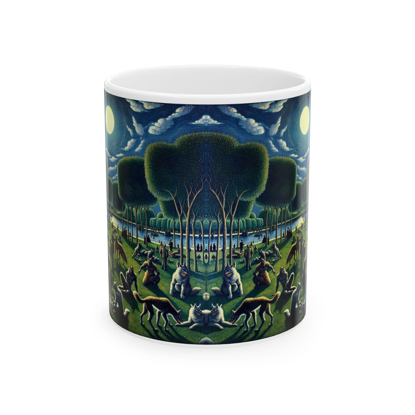 Werewolves at the Waterfront Ceramic Mug