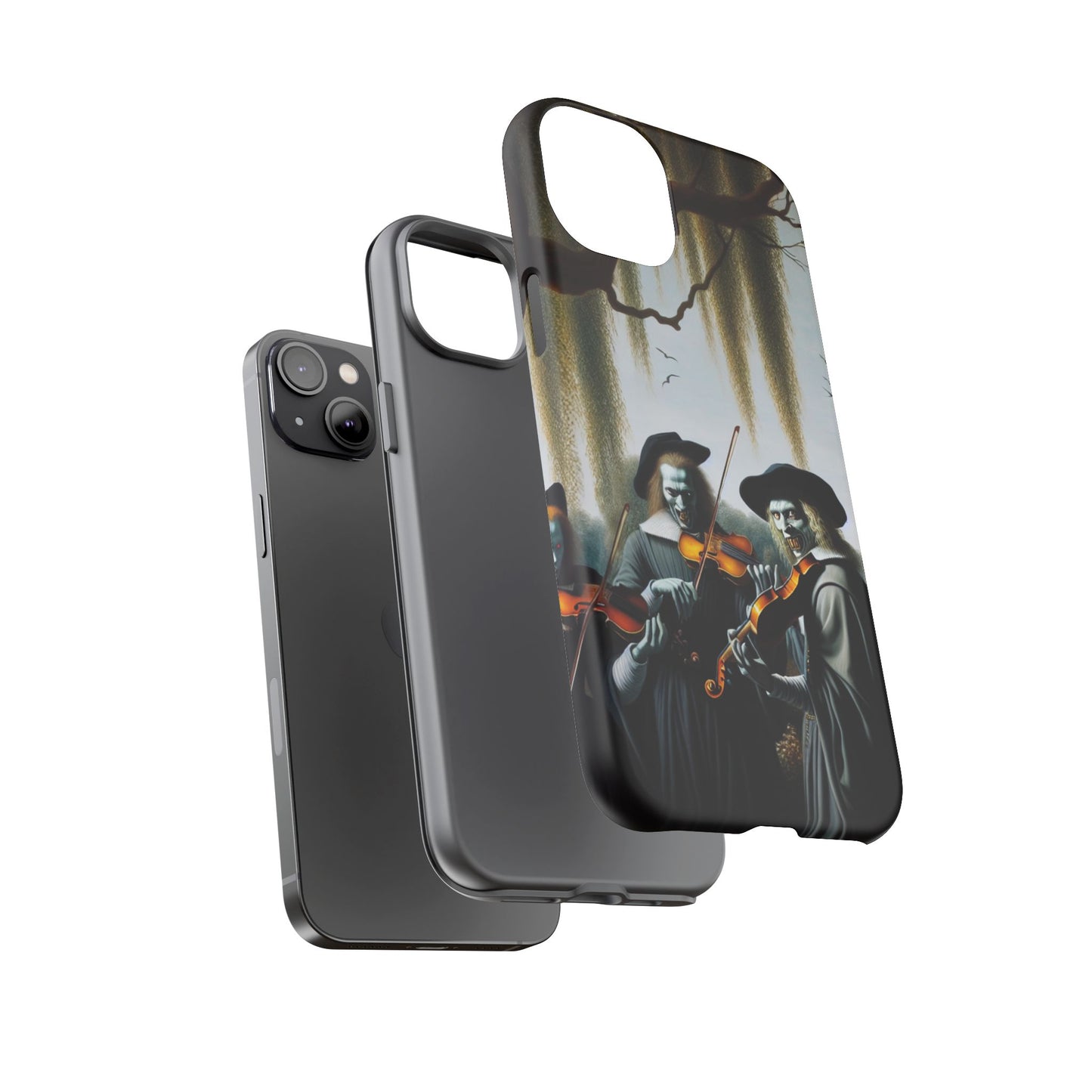 Vermeer's Vampire Violinists Phone Case - IPHONE