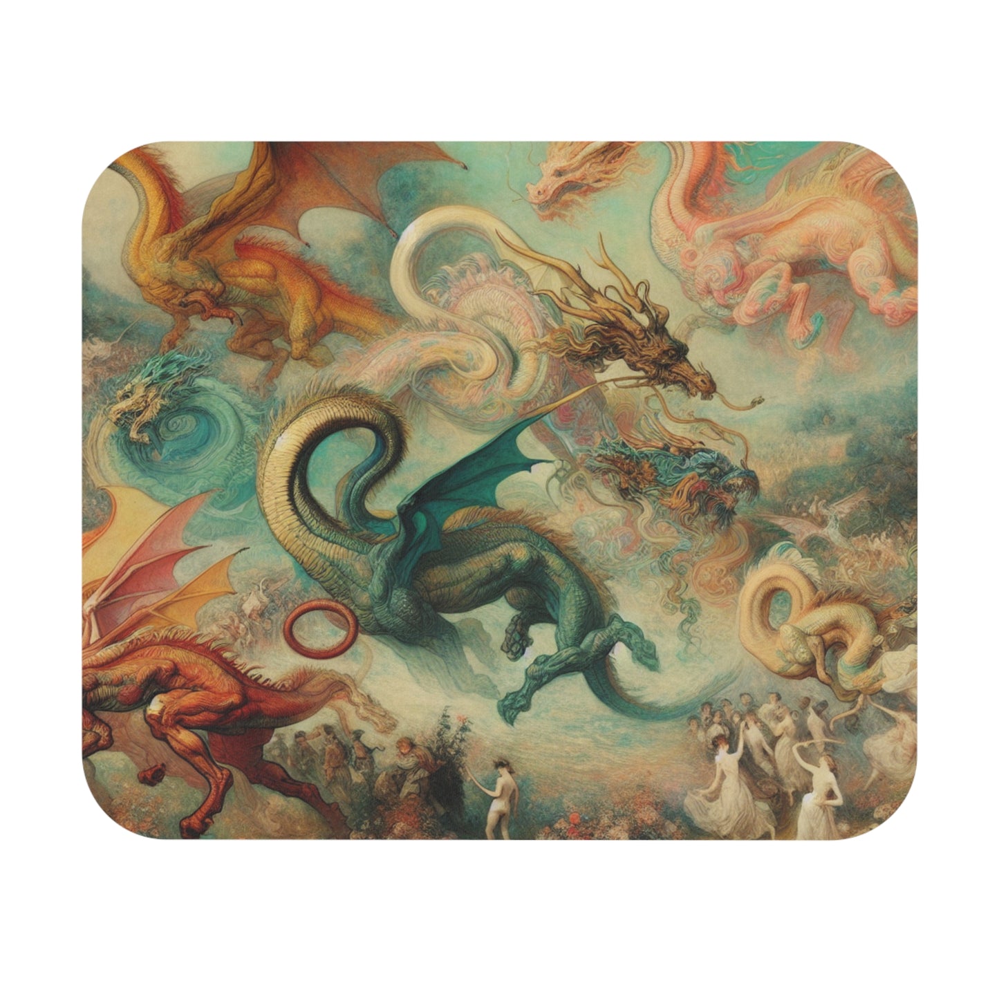 Degas Dreams of Dragons Mouse Pad