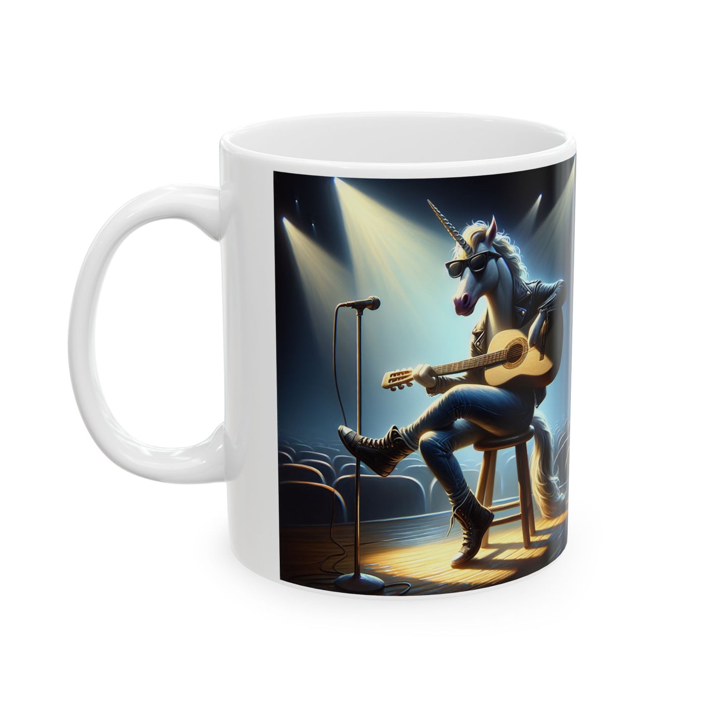 Unicorn Unplugged Ceramic Mug
