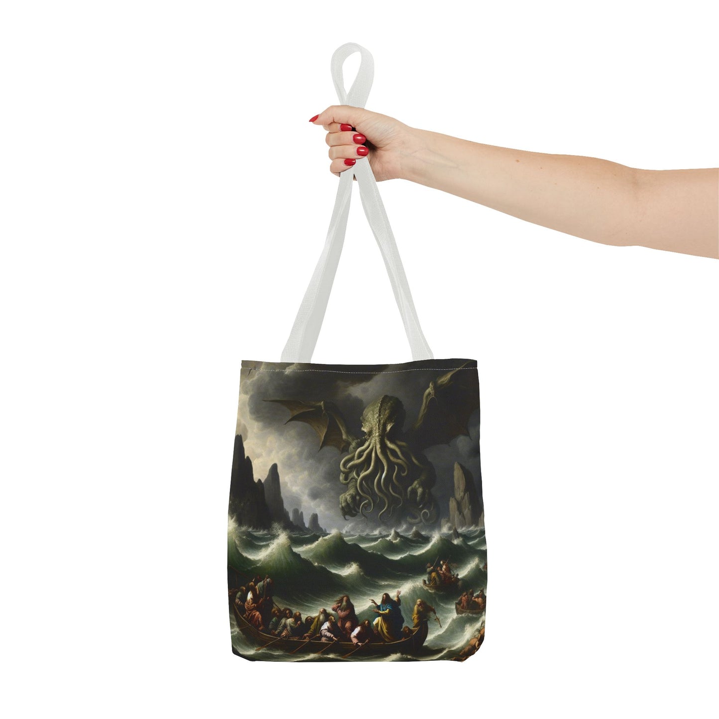 Cthulhu in the Storm Tote Bag