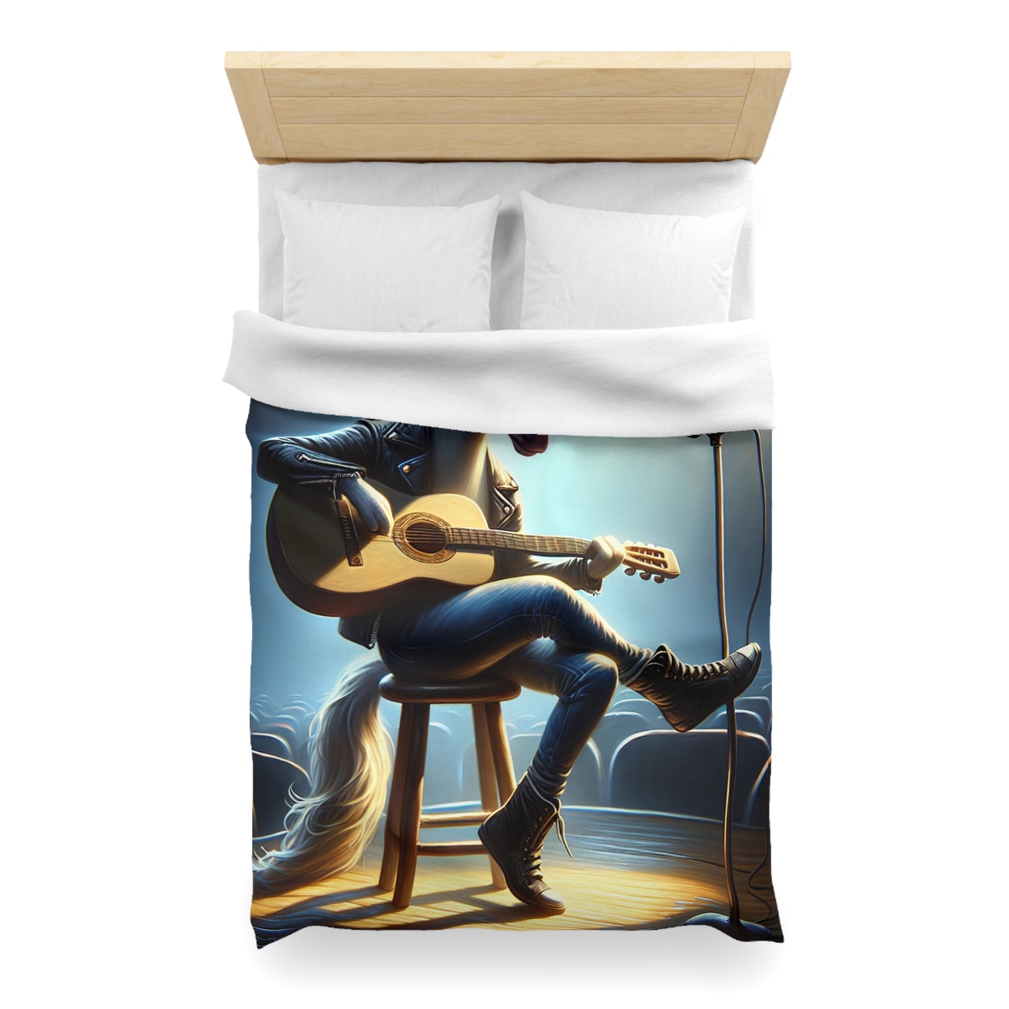 Unicorn Unplugged Microfiber Duvet Cover