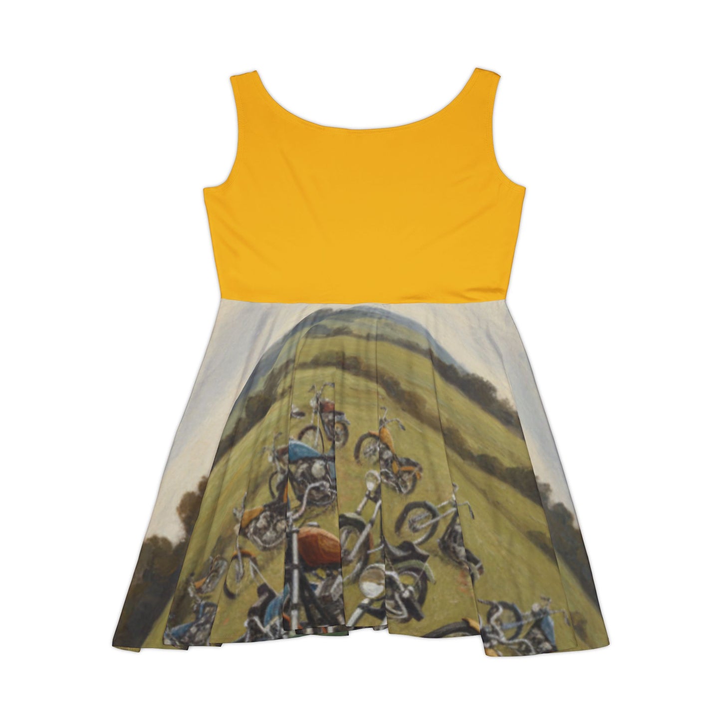 Wild Motorcycles Skater Dress