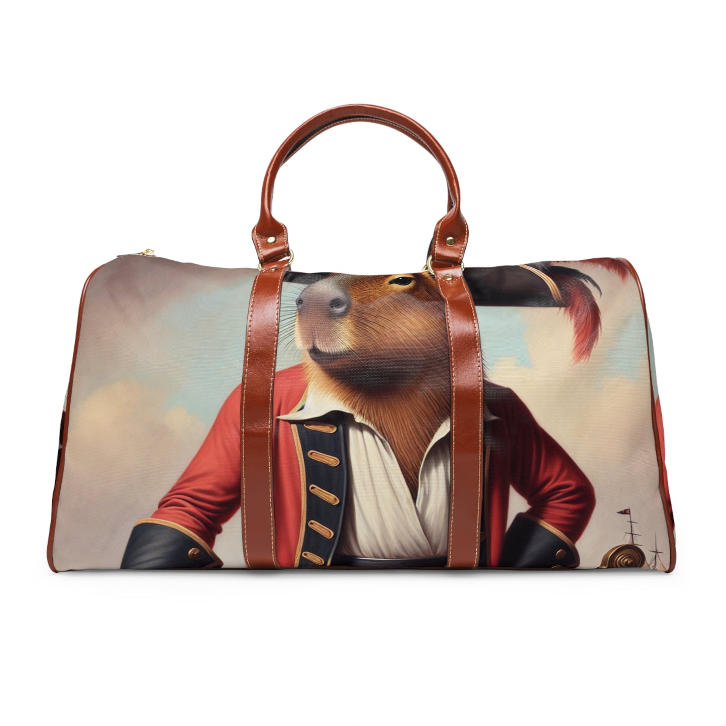 Captain Capybara Waterproof Travel Bag