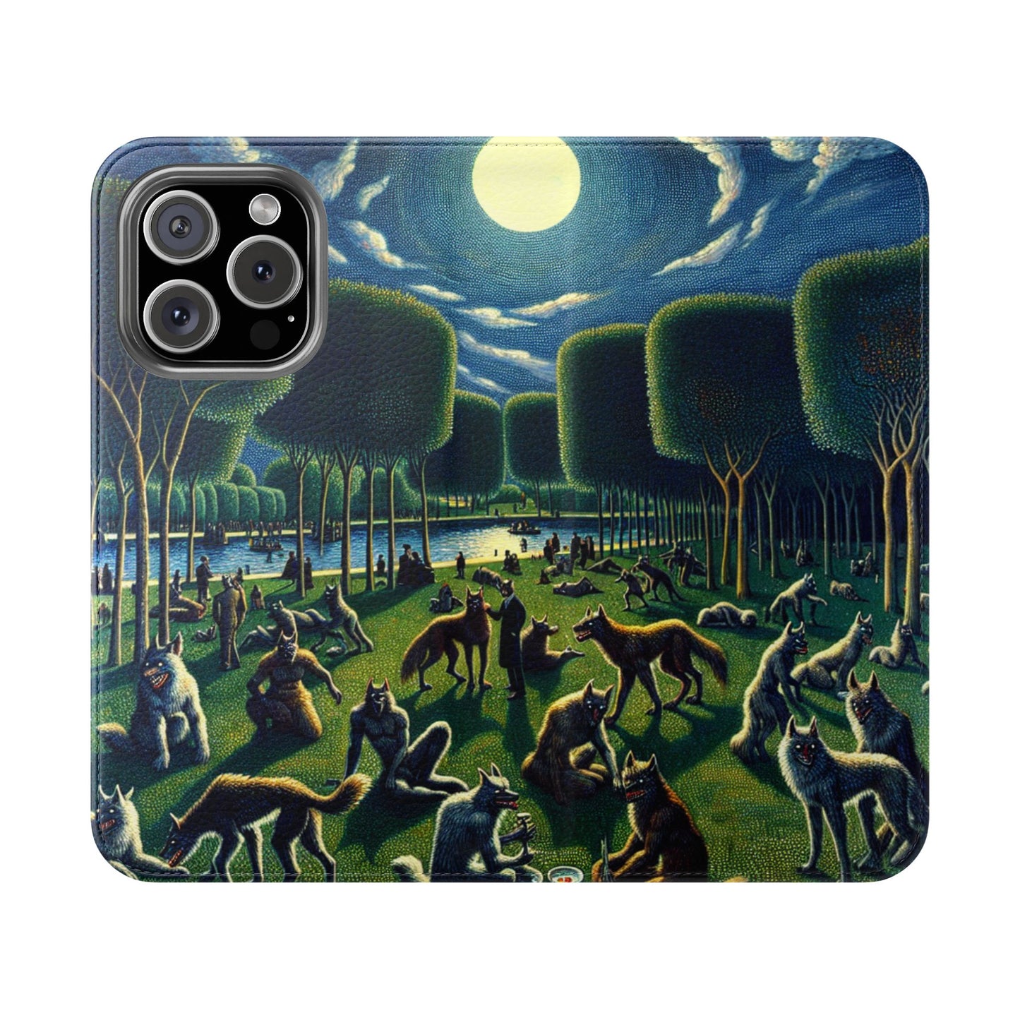 Werewolves at the Waterfront Flip Case - iPhone/Galaxy