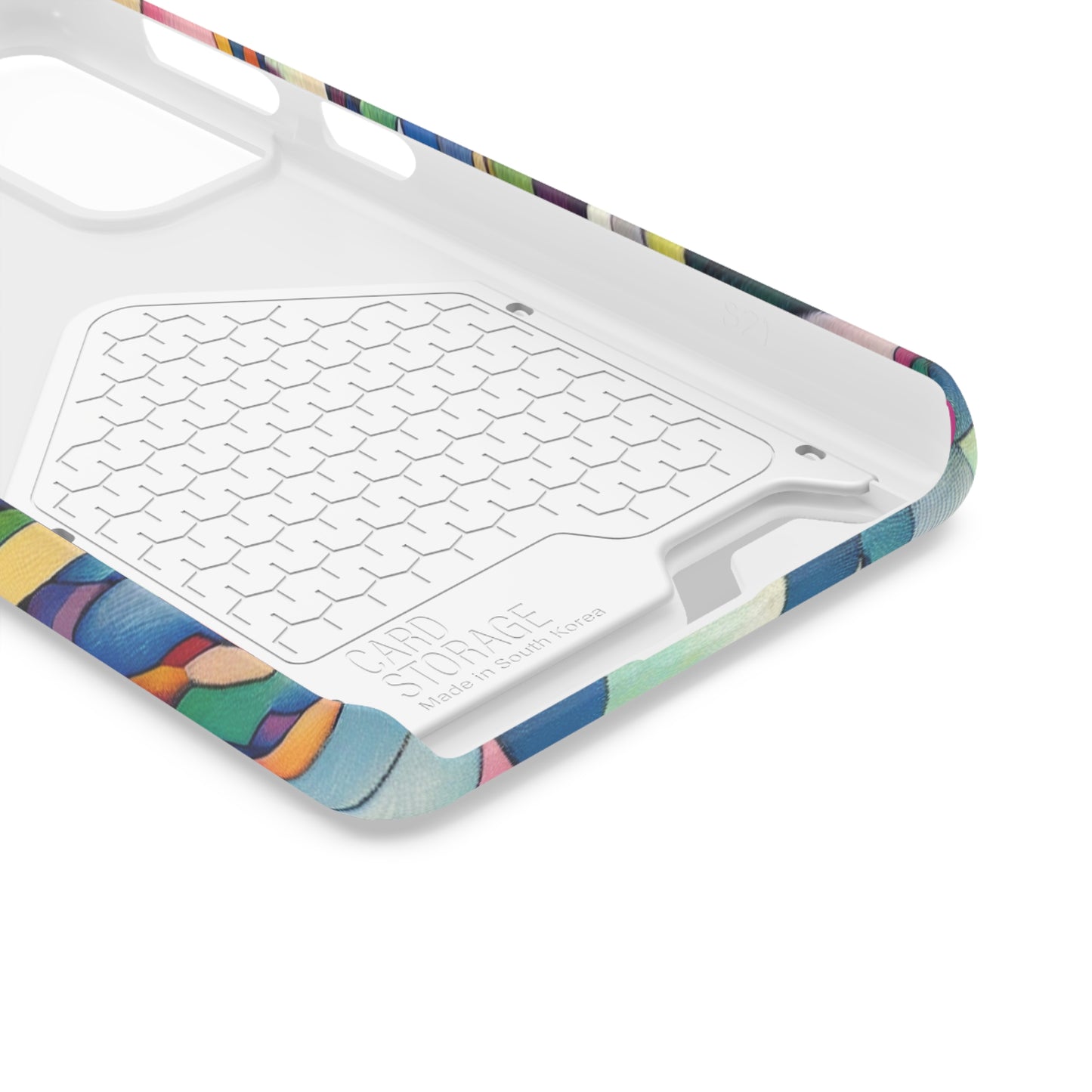 Picasso's Pixies Phone Case with Card Holder - GALAXY