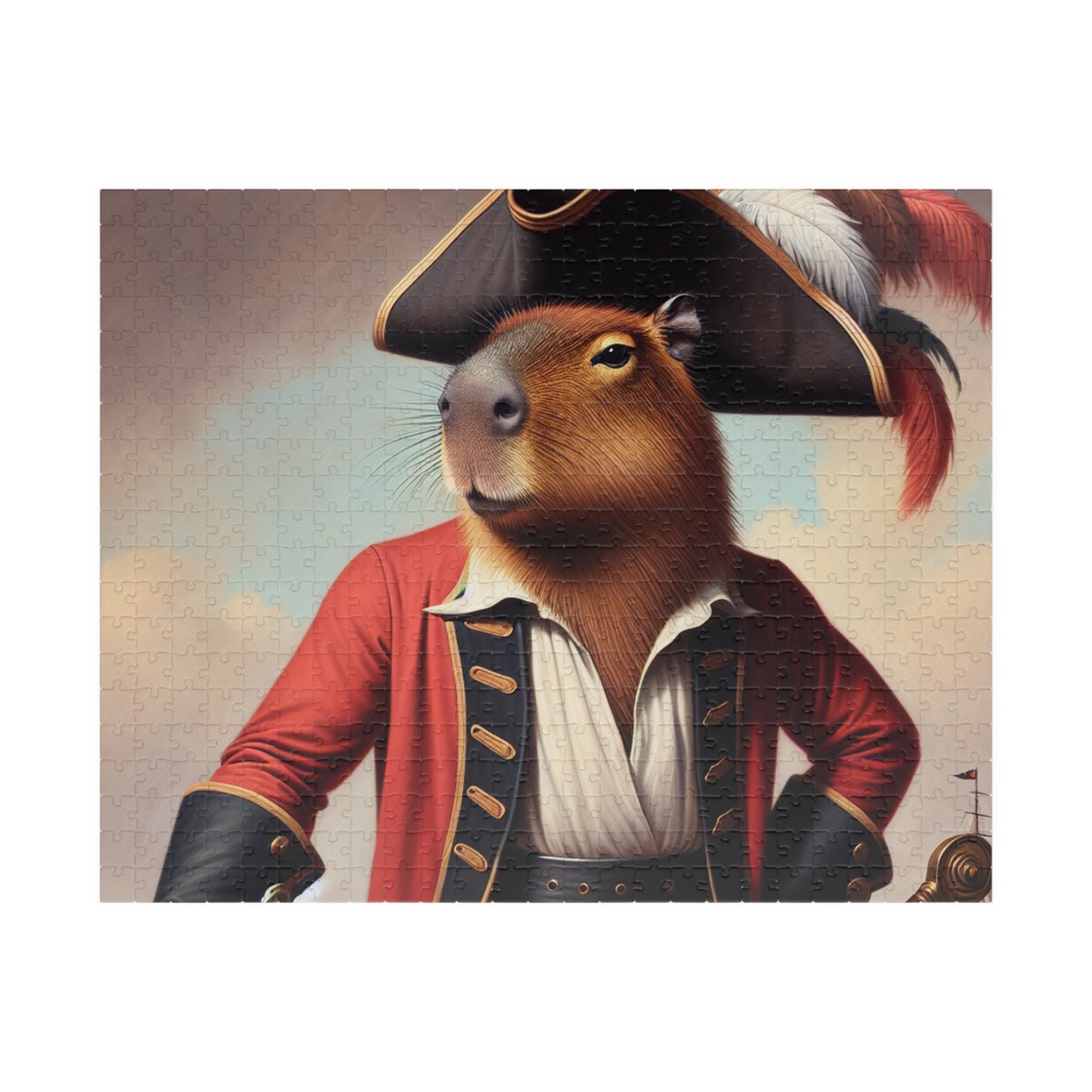Captain Capybara Puzzle (110, 252, 520, 1014-piece)