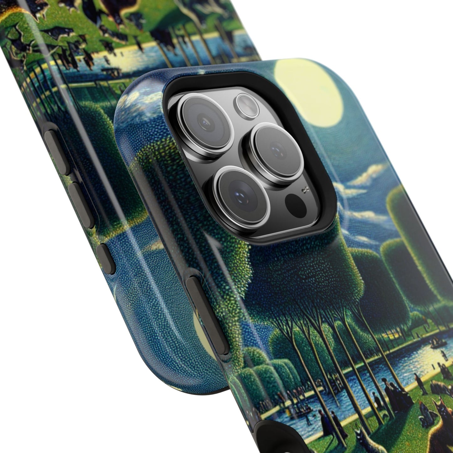 Werewolves at the Waterfront Magnetic iPhone Case