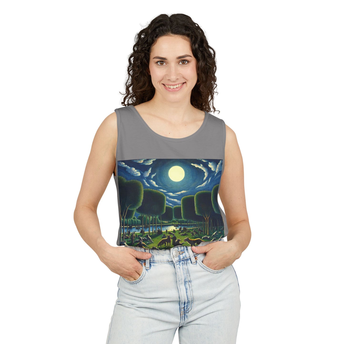 Werewolves at the Waterfront Unisex Tank Top