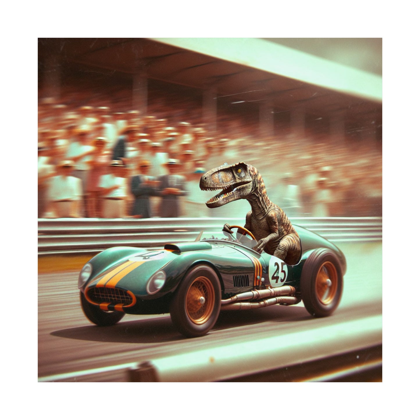 Velocity Raptor Poster