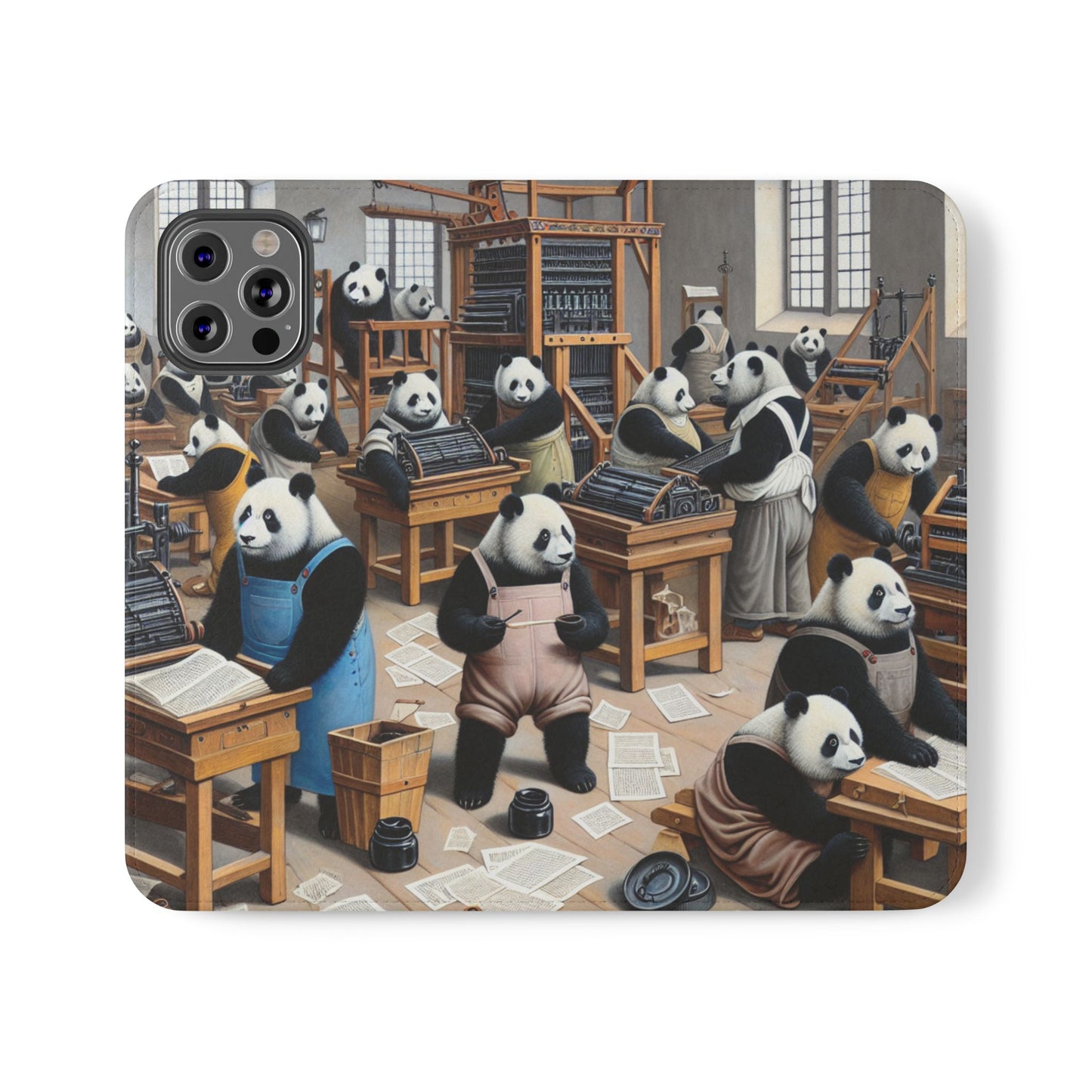 Printing Pandamonium Flip Case - iPhone/Galaxy
