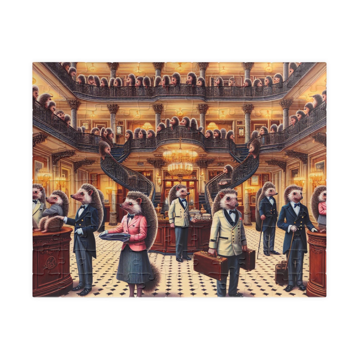 Hedgehog Hotel Puzzle (110, 252, 520, 1014-piece)