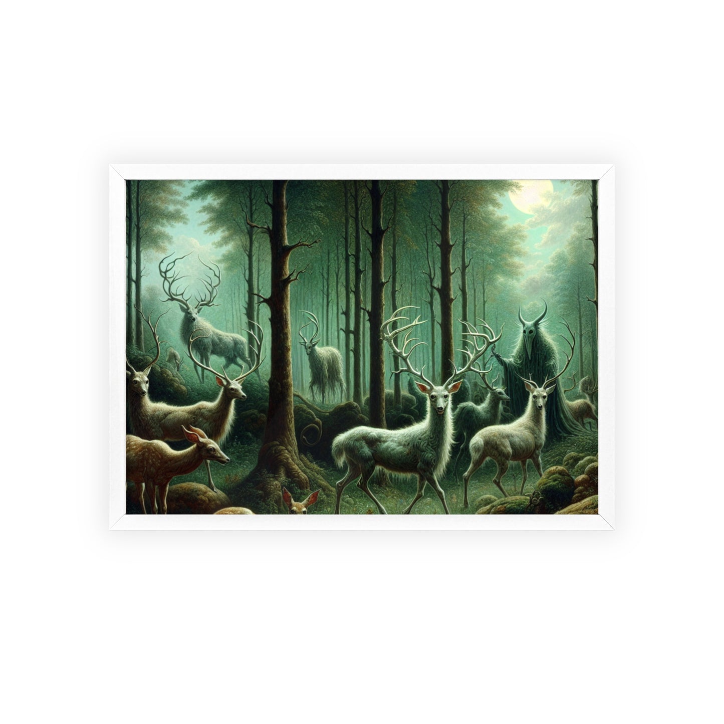 Framed Wendigo Shepherd Poster