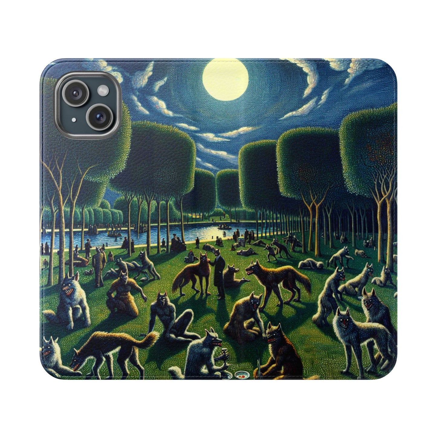 Werewolves at the Waterfront Flip Case - iPhone/Galaxy