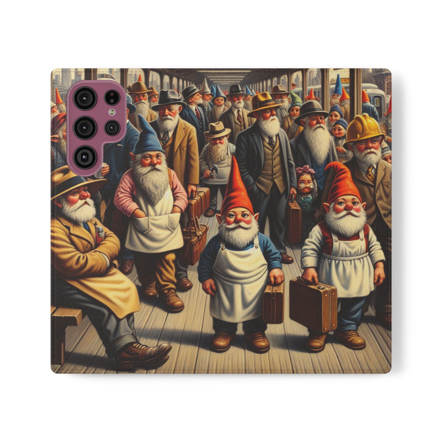 The Gnome-mute Home Flip Case - iPhone/Galaxy